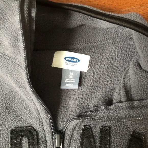 Old Navy Fleece Pullover Sweater 1/4 Zip 8 - Picture 3 of 4